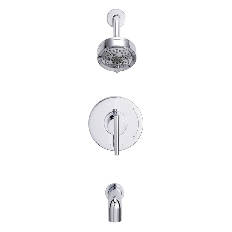 Newline Parma Stainless Steel Wall Mounted Outdoor Shower and Footwash